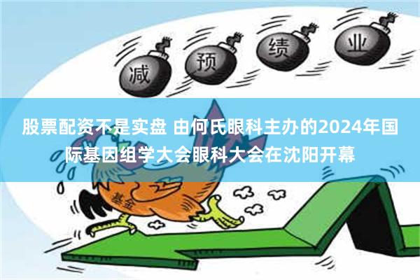 股票配资不是实盘 由何氏眼科主办的2024年国际基因组学大会眼科大会在沈阳开幕