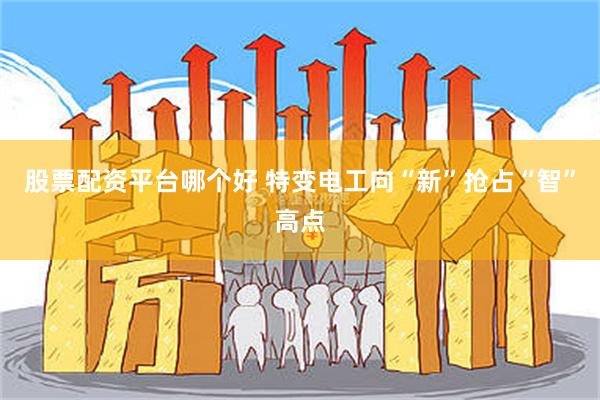 股票配资平台哪个好 特变电工向“新”抢占“智”高点