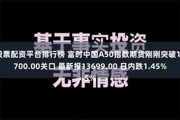 股票配资平台排行榜 富时中国A50指数期货刚刚突破13700.00关口 最新报13699.00 日内跌1.45%